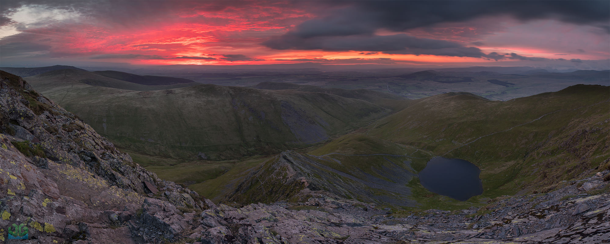 Sharp Edge Sunrise A wild camp on Blencathra Lake District