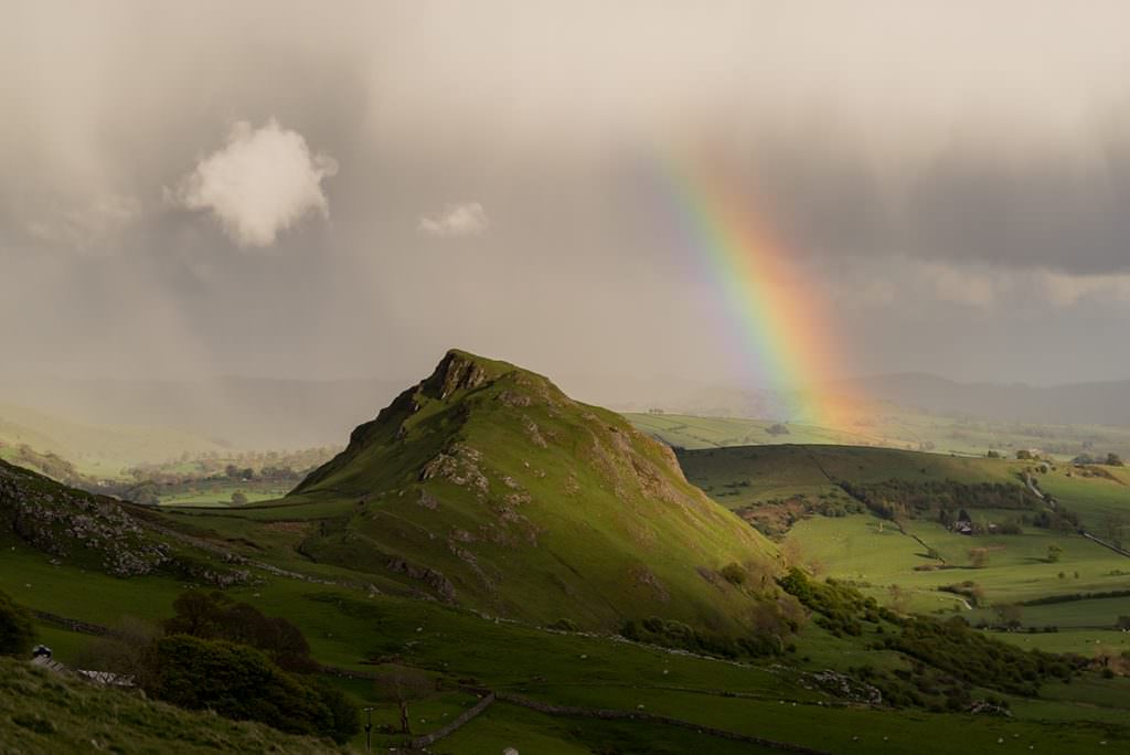 Chrome Hill Rainbow - - Peak District Photography Workshop