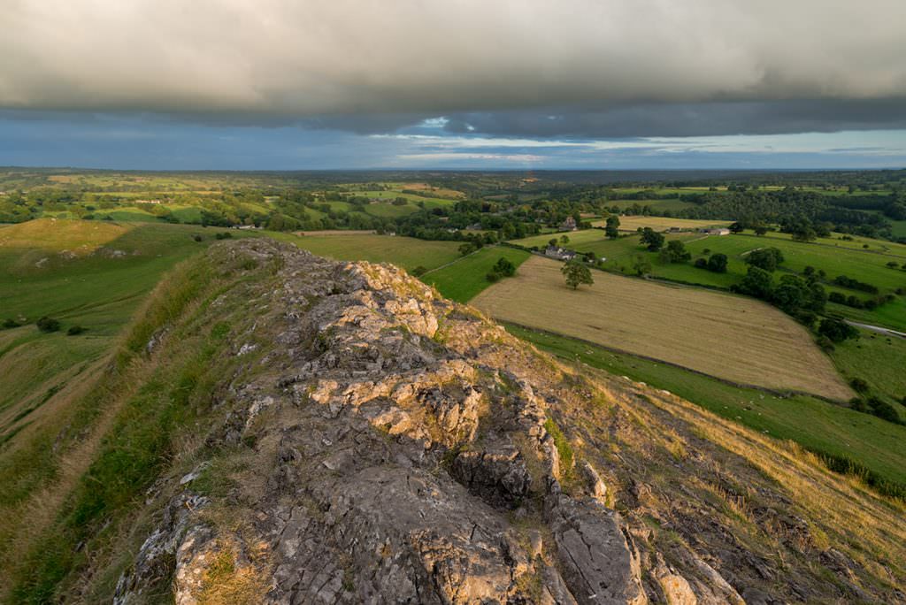Thorpe Cloud Sunset - Peak District Photography