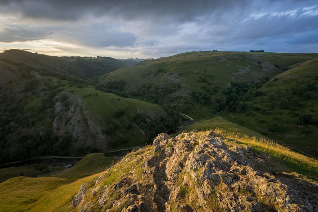 Thorpe Cloud Sunset - Peak District Photography