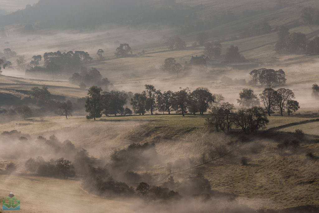 Crowdecote Mist - Autumn In The Peak District