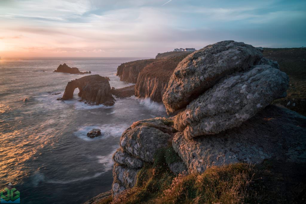 Lands End Sunset - Cornwall Photography