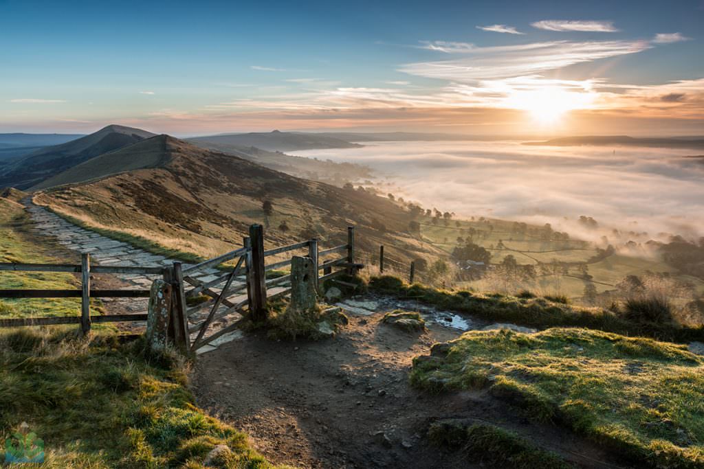 Mam Tor Sunrise - Autumn in the Peak District