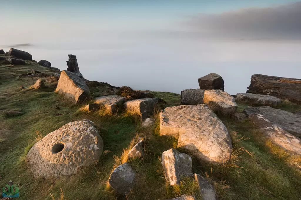 Curbar Edge Sunrise - Autumn in the Peak District