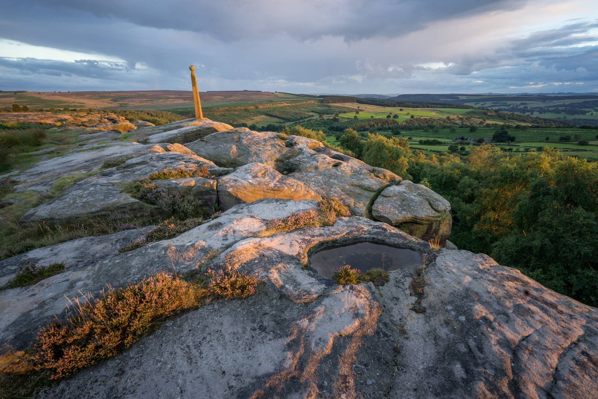 Birchen Edge - Heather in the Peak District Photography Workshop