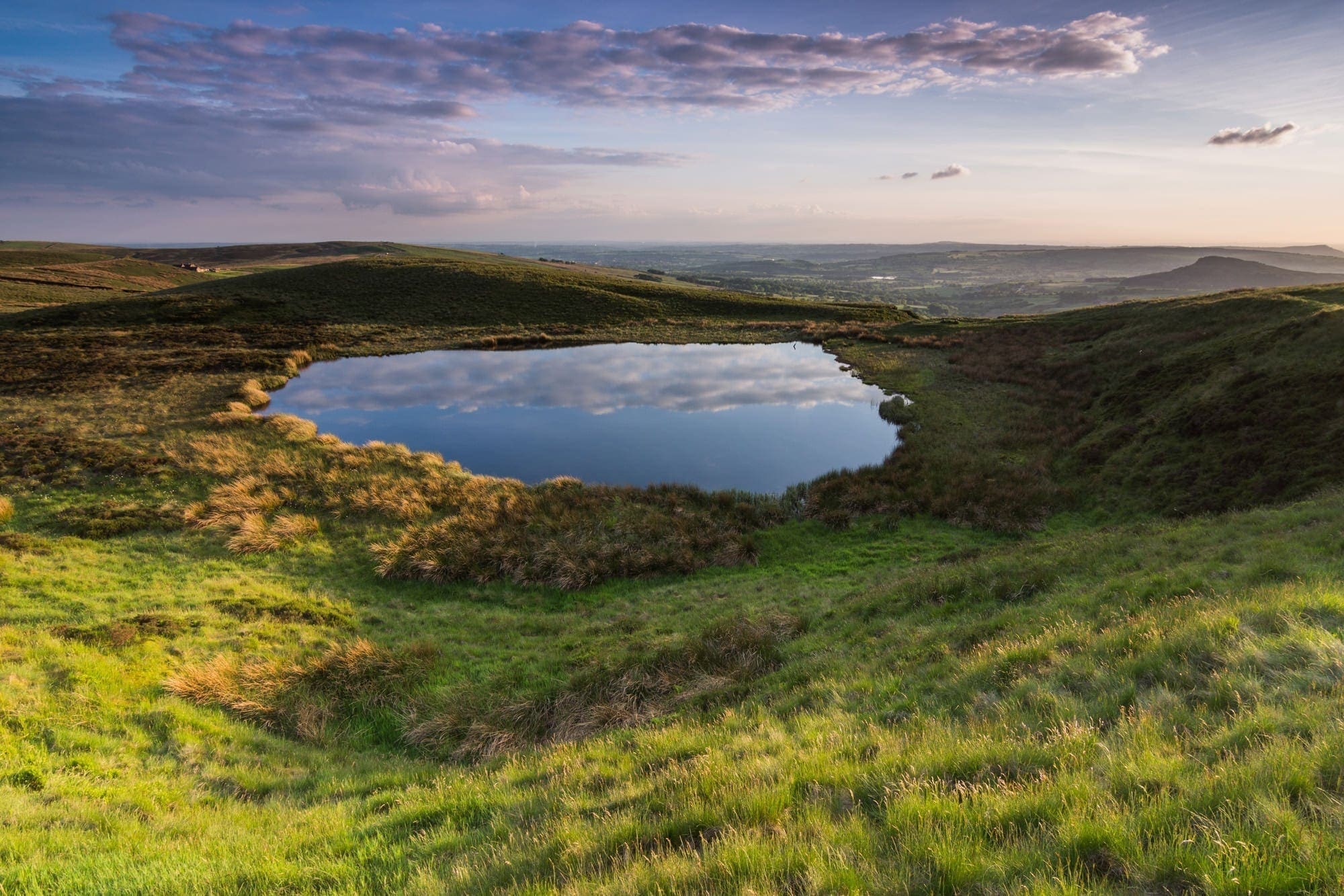 Blake Mere Sunset - Mermaids Pool - Peak District Photography