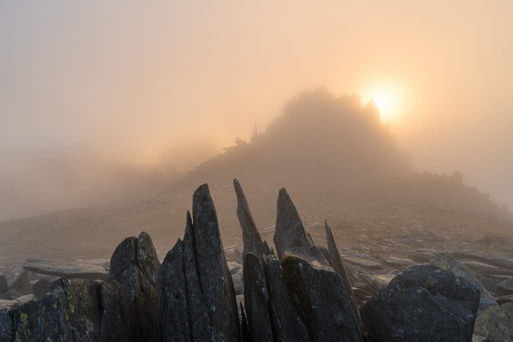 Castell y Gwynt Sunset - Wild Camping Photography Workshop