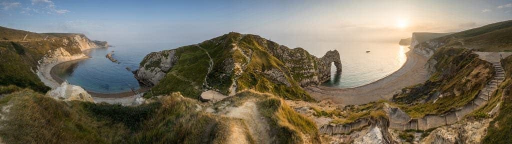 Durdle Door Panoramic - Dorset Photography