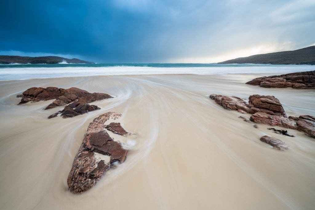 Hushinish Sunset Long Exposure - Isle of Harris Photography