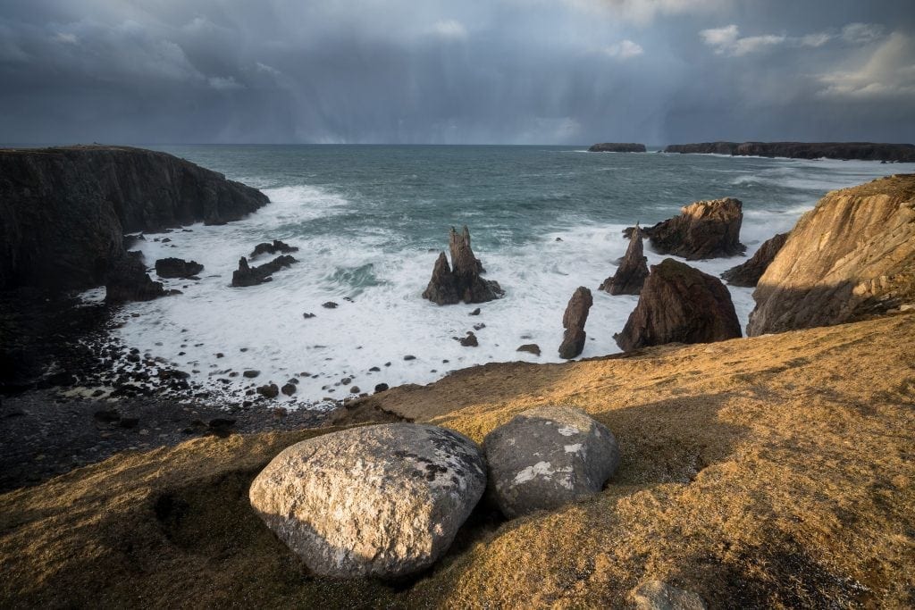 Mangersta Sea Stacks Sunset - Isle of Lewis Photography