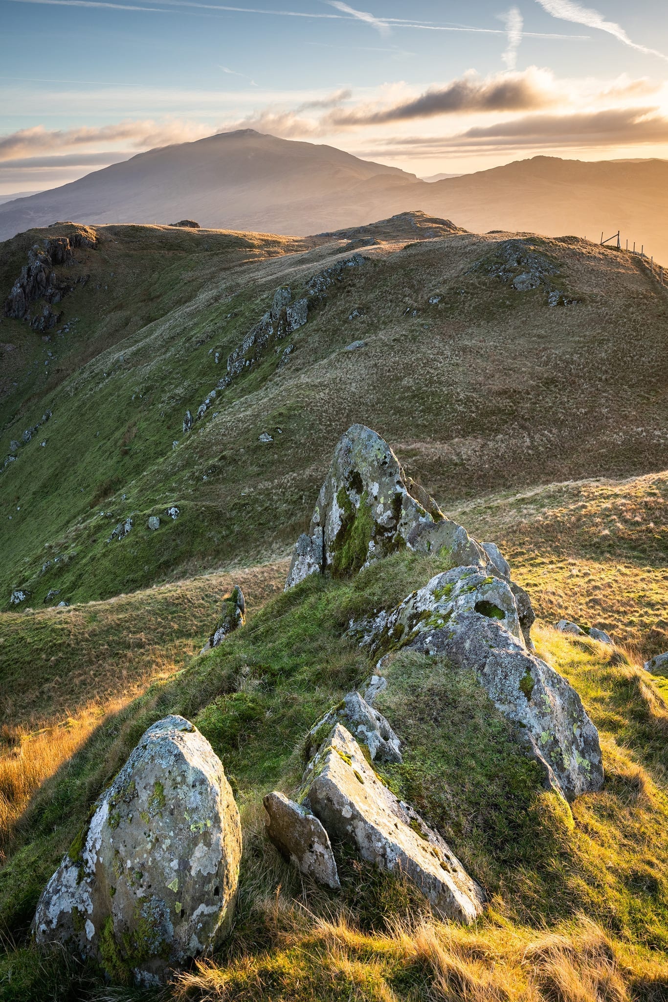 Moel Siabod from the Horns of Snowdon - Snowdonia Landscape Photography