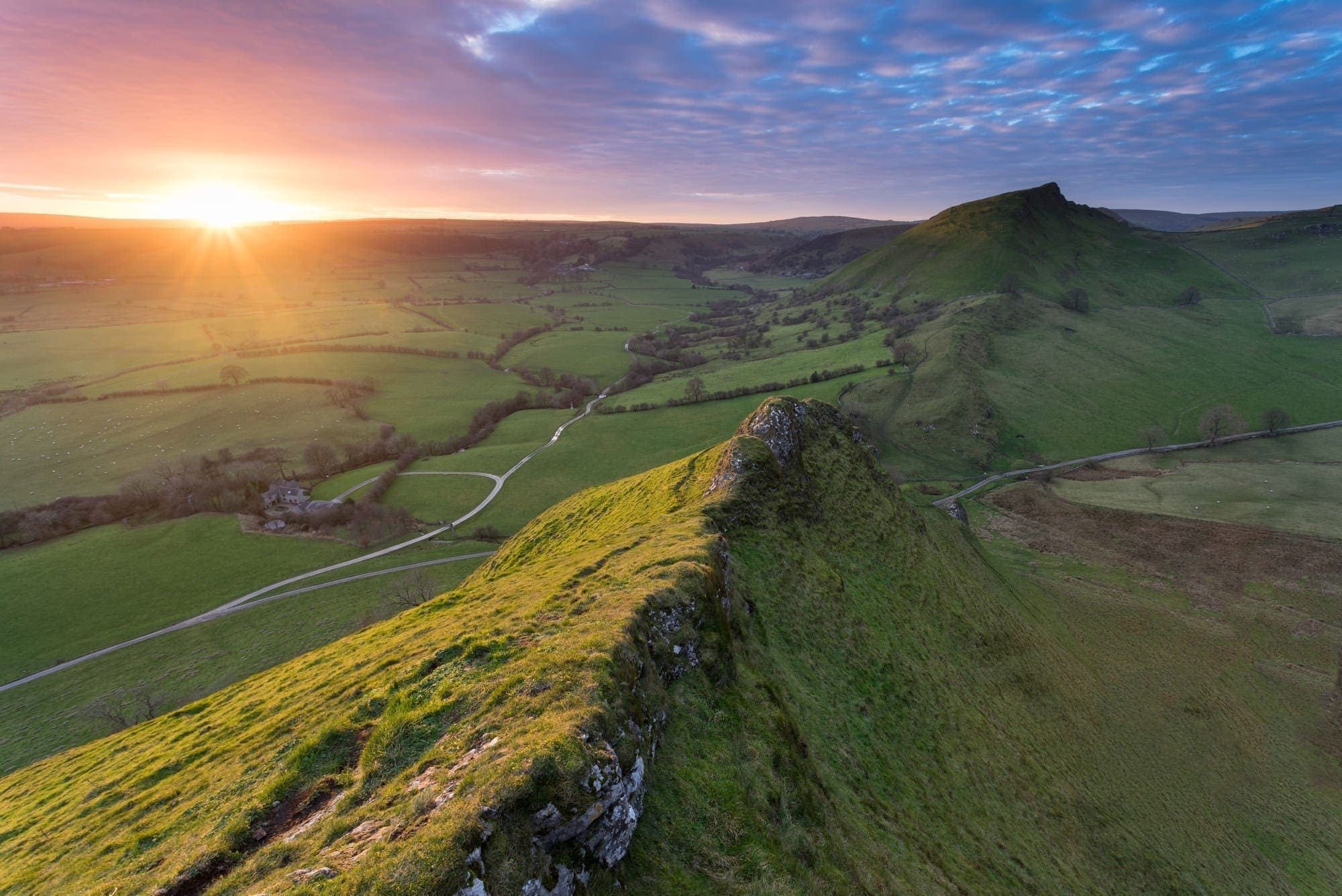 Parkhouse Hill Sunset - Peak District Photography