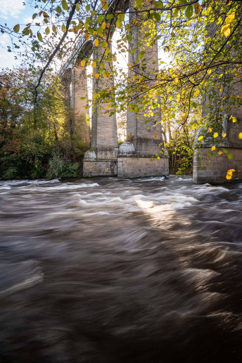 Pontcysyllte Aqueduct Autumn – Llangollen –  North Wales Photography