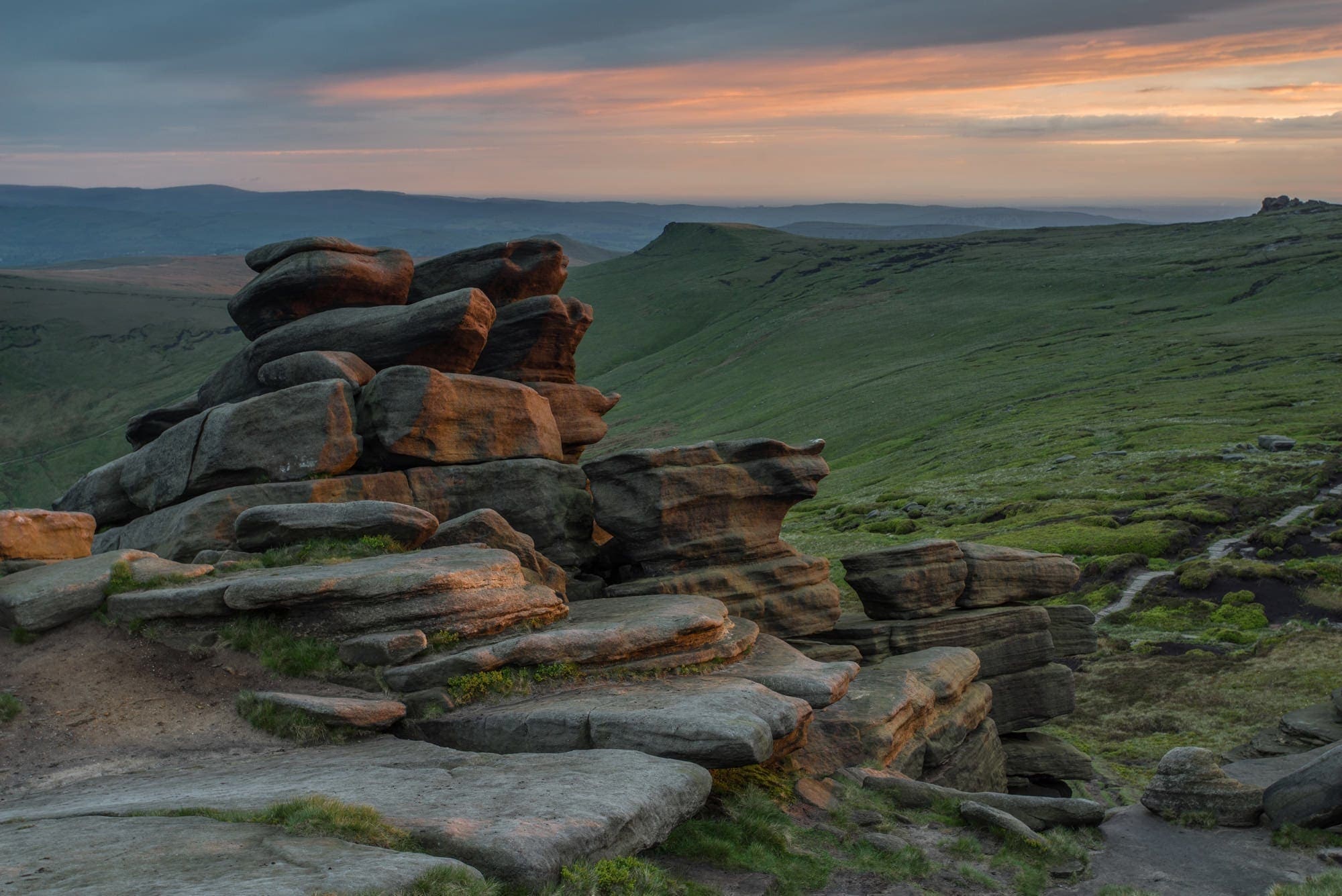 Pym Chair Sunset - Kinder Scout