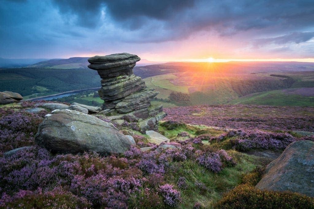 Salt Cellar Sunset - Peak District Photography