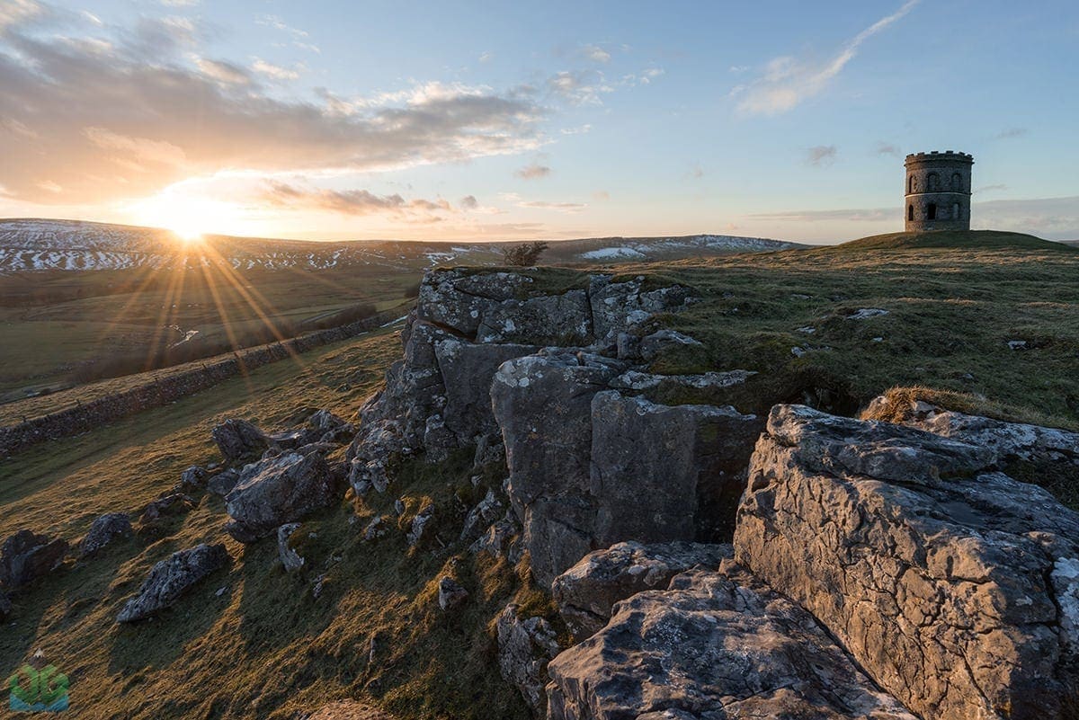 Solomons Temple Sunset - Buxton Peak District Photography Workshop