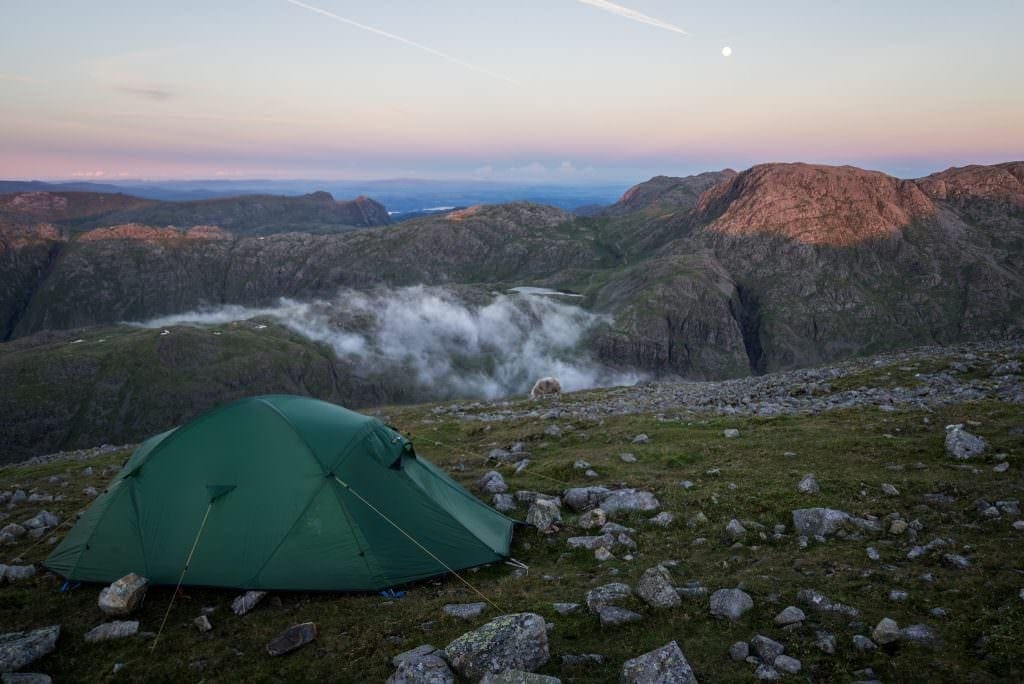 Great Gable Wild Camp - Wild Camping Photography