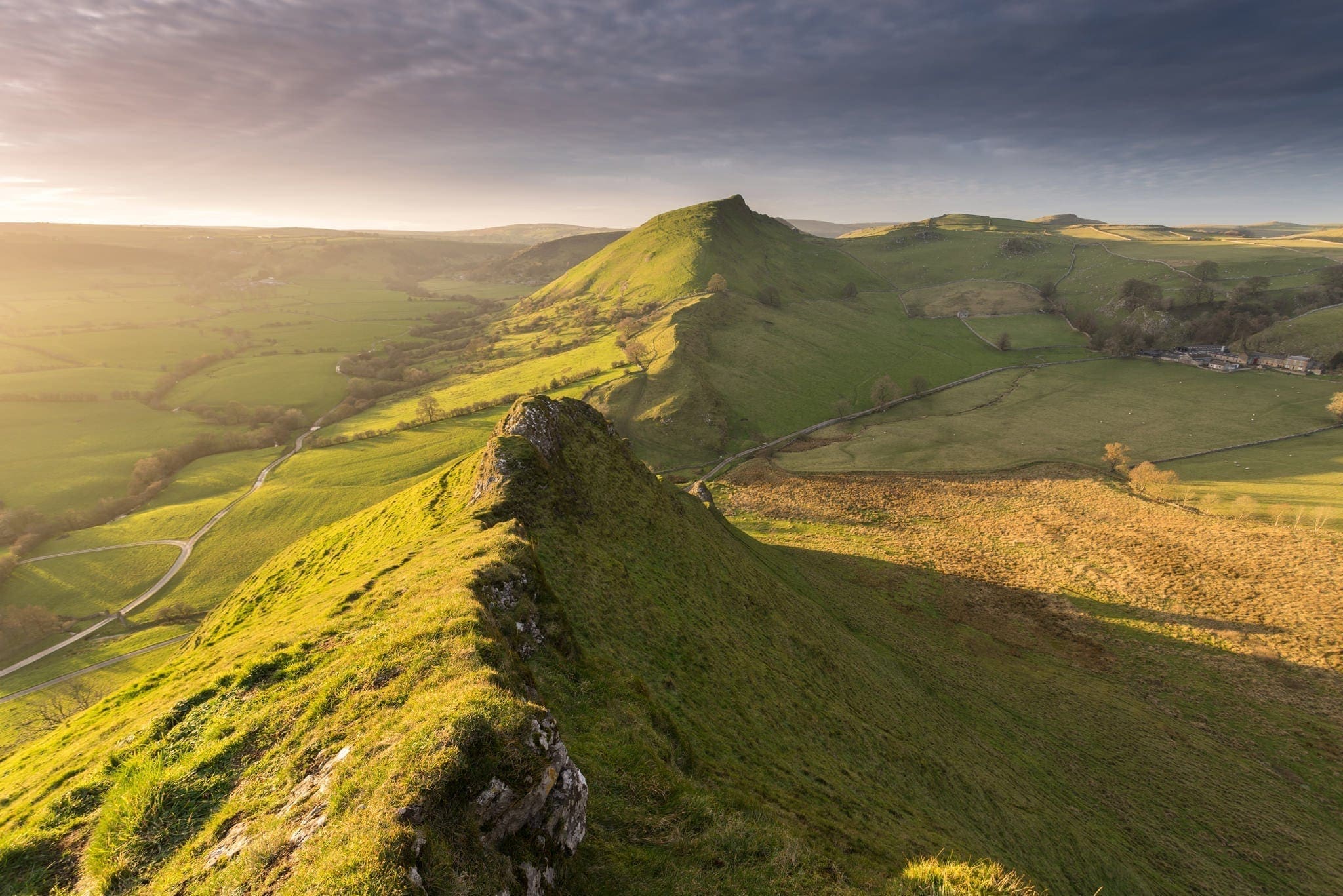 Parkhouse Hill Sunset - Buxton Peak District Photography Workshop