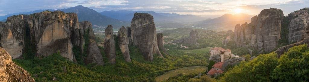 Meteora Sunset - Greece Photography