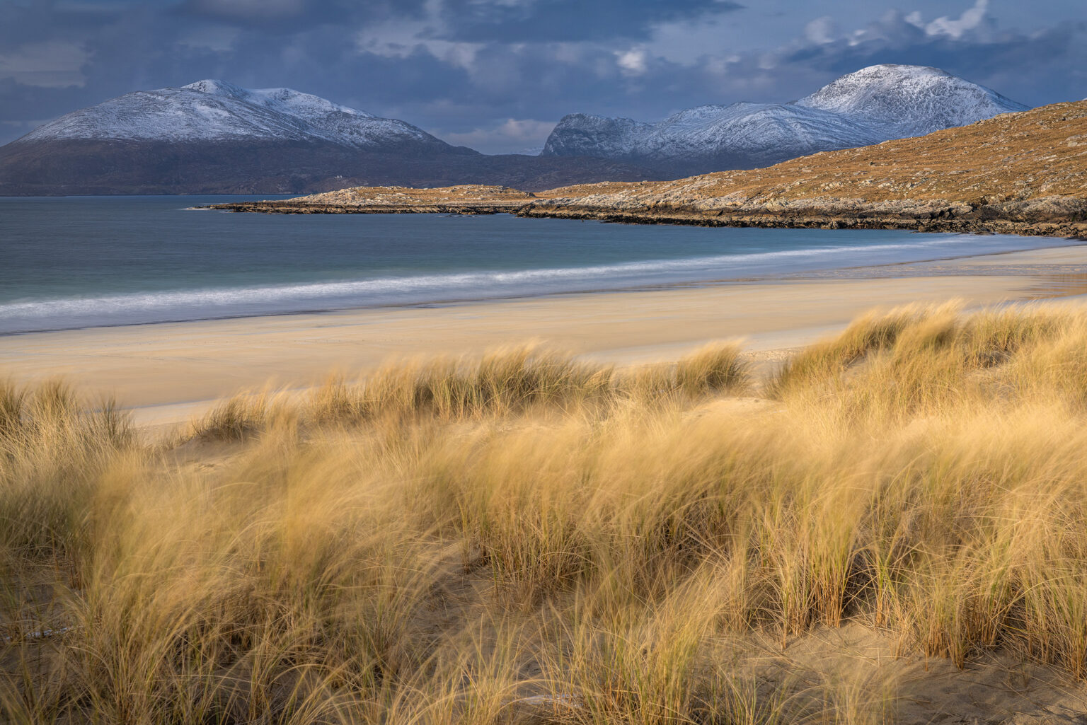 Luskentyre Sunset - Isle of Harris - Scotland Photography