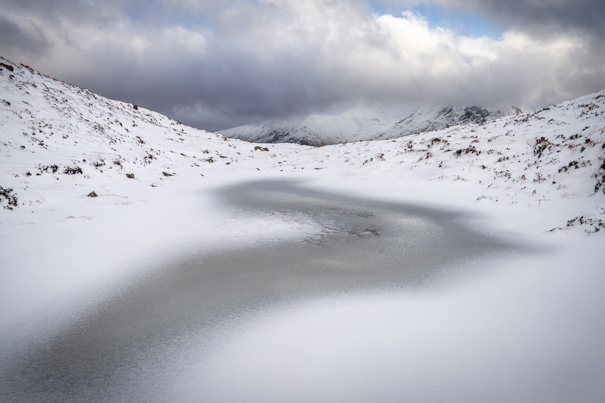 Beinn a Chrulaiste Snow – Glencoe Photography Workshop
