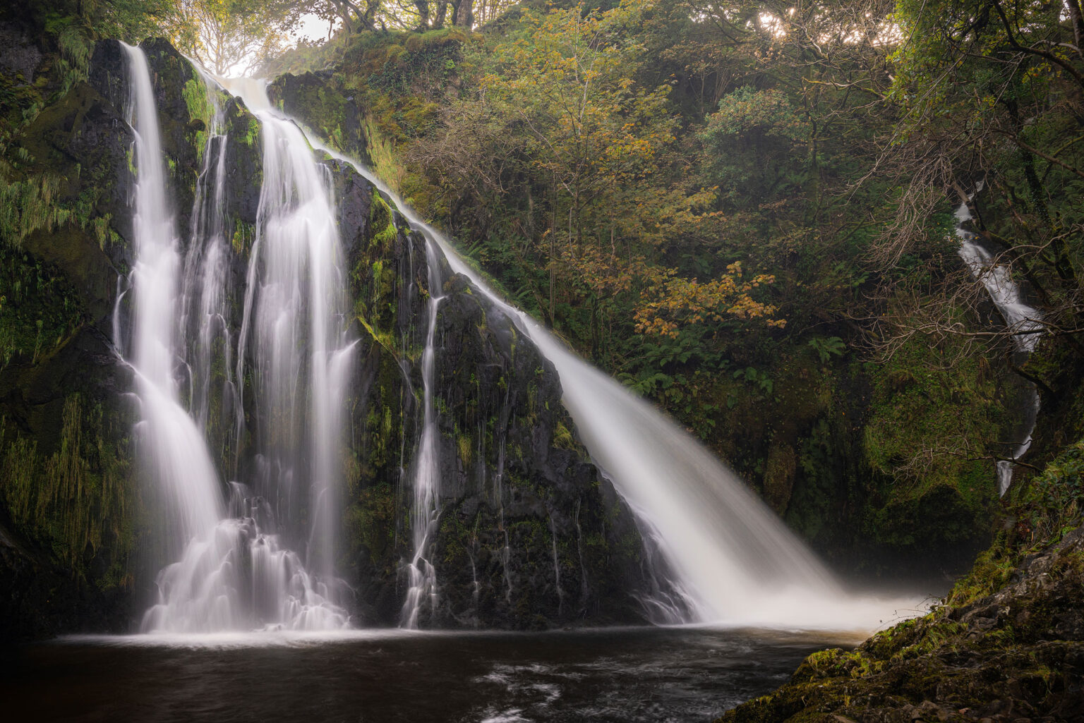 Ceunant Mawr Waterfal - Llanberis - Eryri Snowdonia Photography