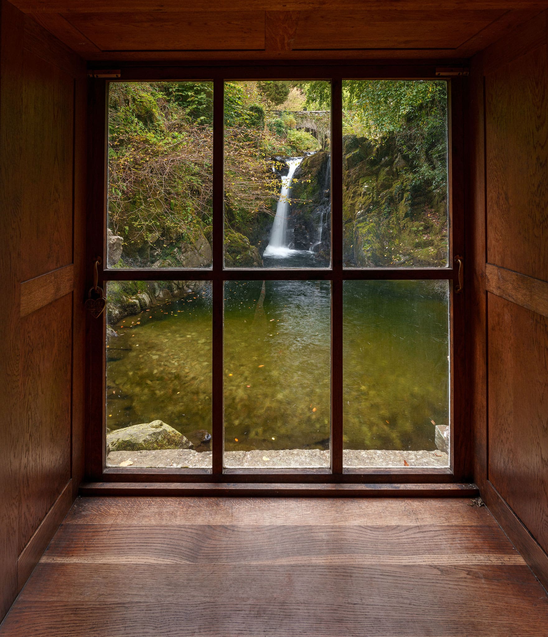 Rydal Falls View from the Grot - Lake District Photography Workshop Residential