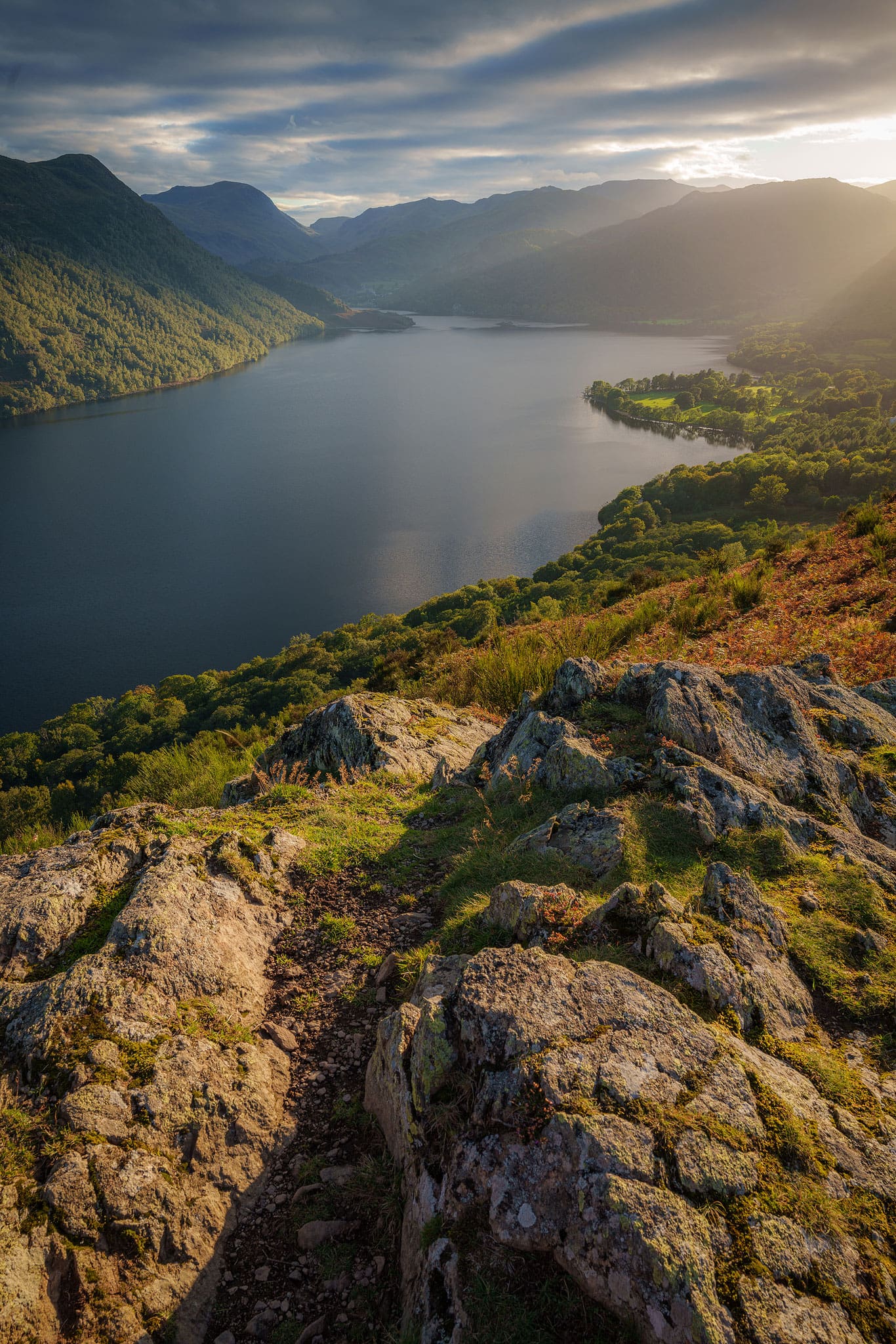 Yew Crag Sunset - Lake District Photography Workshop Residential