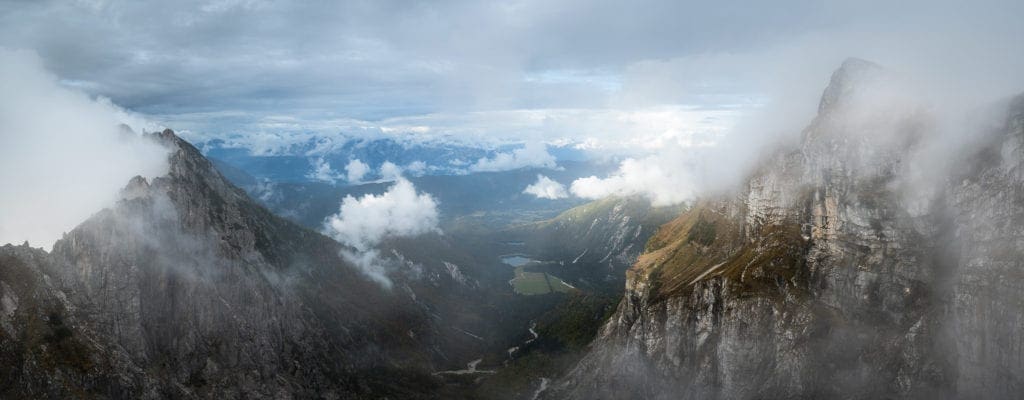 Mangart Saddle Panoramic - Slovenia Photography